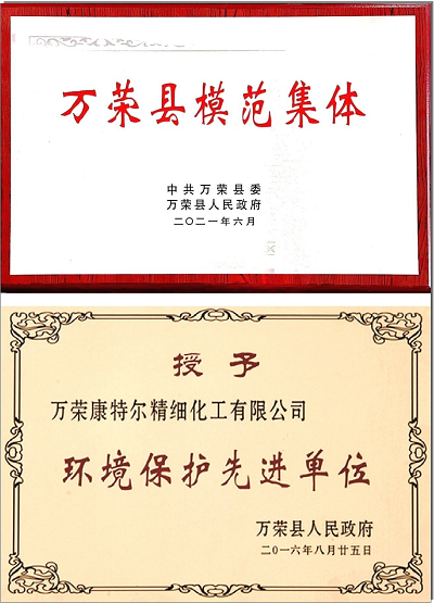 模范集體榮譽(yù)證書(shū)